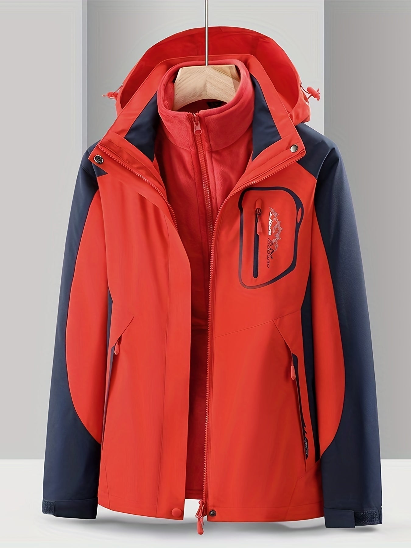 ModeGeist | 3-In-1 Wasserdichte Jacke
