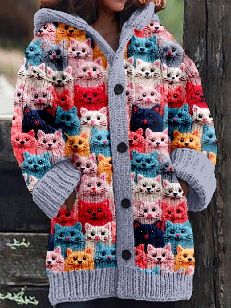 Leandra Strickjacke mit Knöpfen