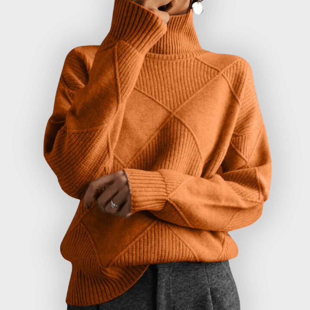 ModeGeist | Weicher Rollkragenpullover
