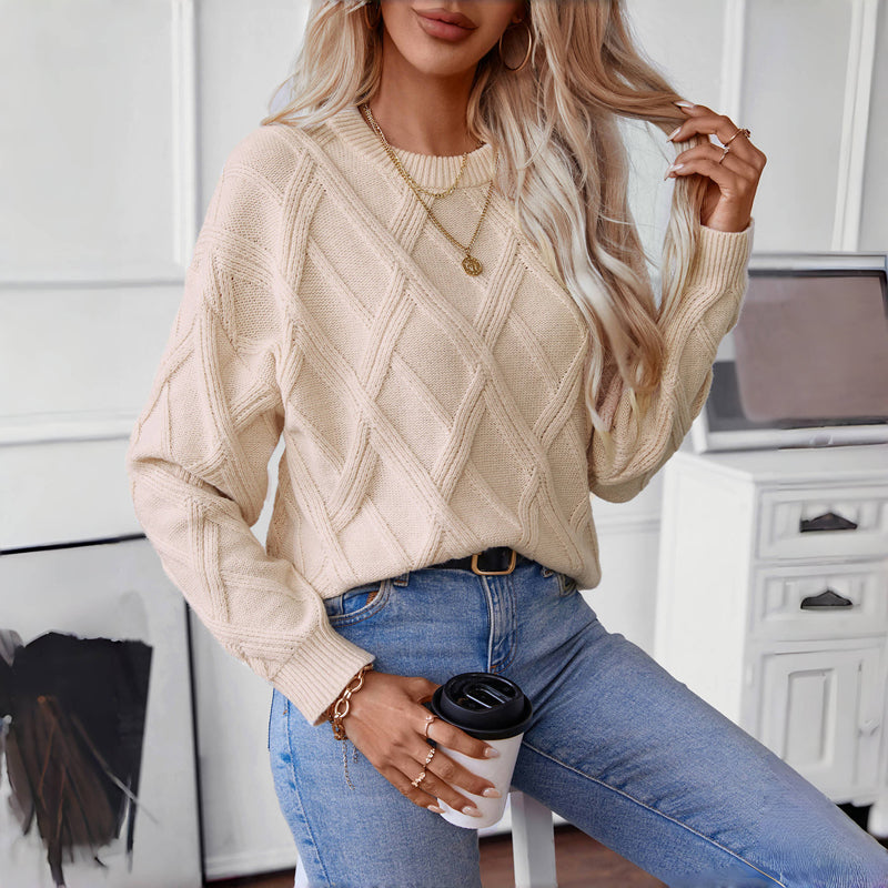 ModeGeist | Einfarbiger Pullover Für Lässige Outfits