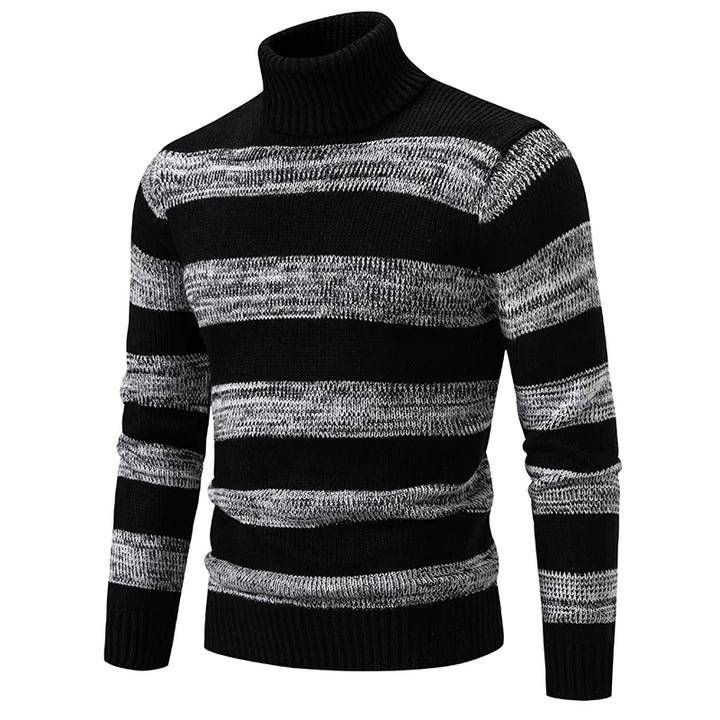 Strickpullover mit Farbblock-Design für Herren