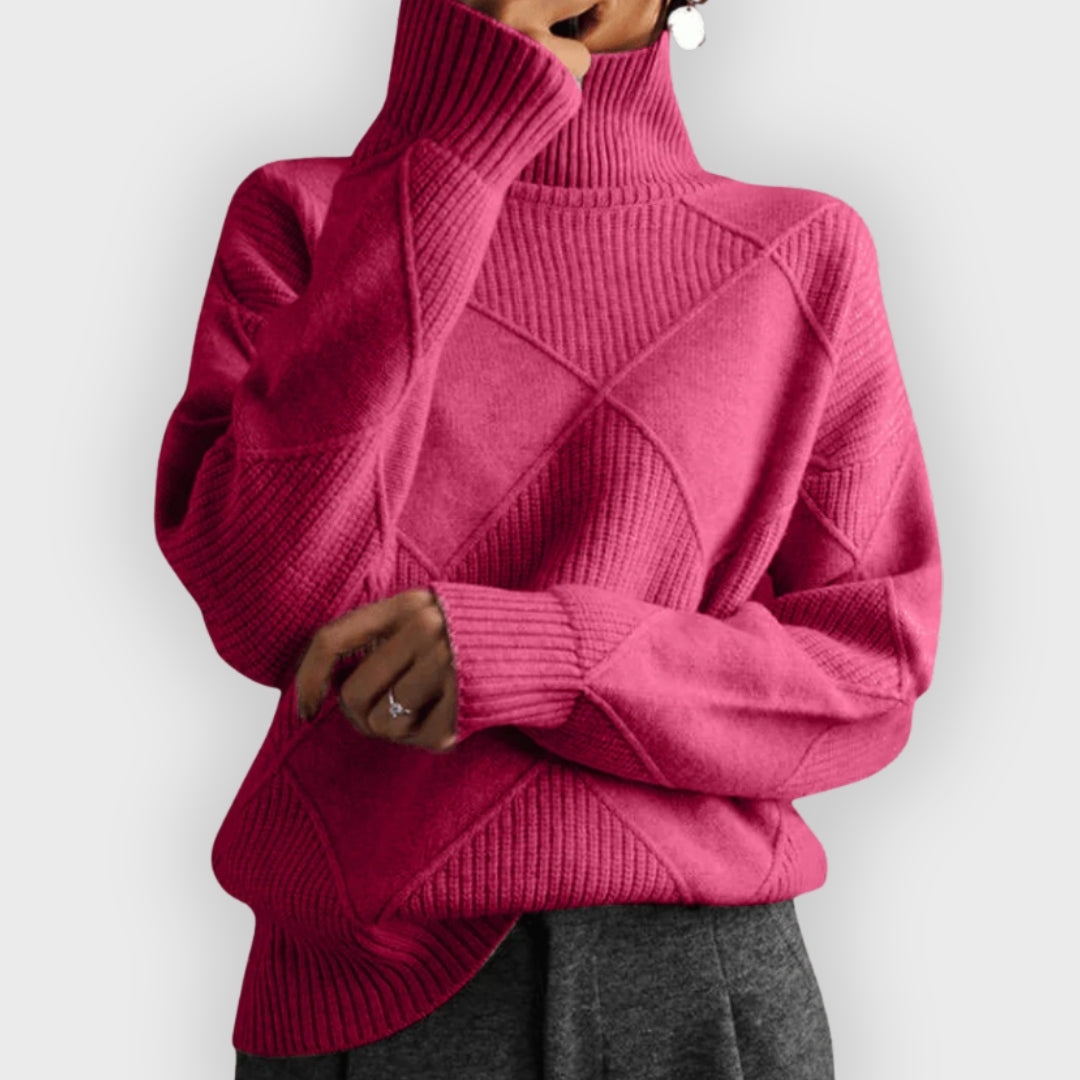 ModeGeist | Weicher Rollkragenpullover