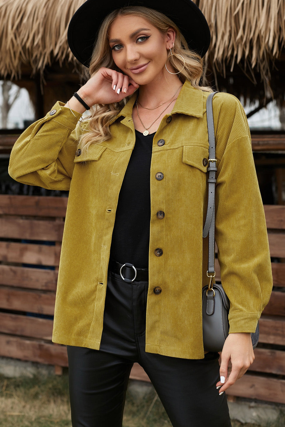 ModeGeist | Cordura Langarm Button-Up Shirt Jacke