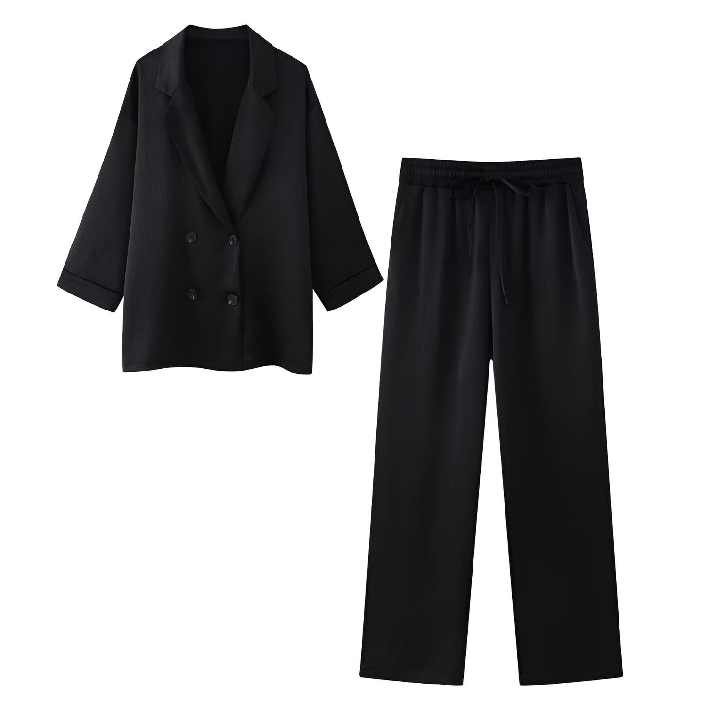 Eber | Elegante Leichtigkeit:  Schickes Jacken- und Hosenensemble