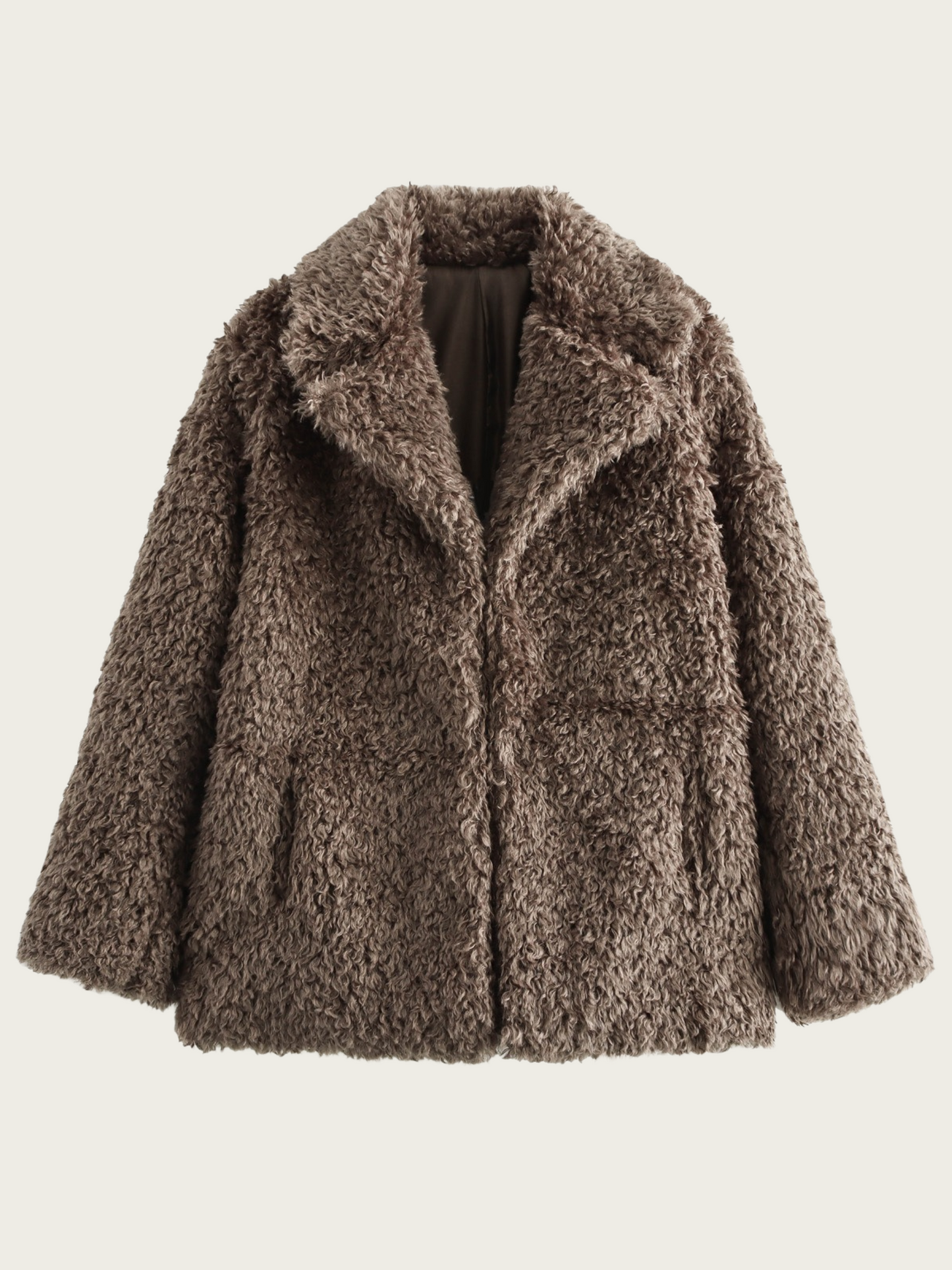 ModeGeist | Damen-Fleecejacke mit klassischem Revers Rosaura