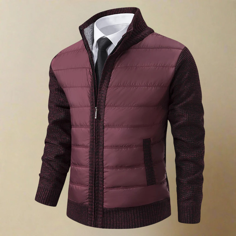 GERHARD - Warme Jacke mit Reißverschluss