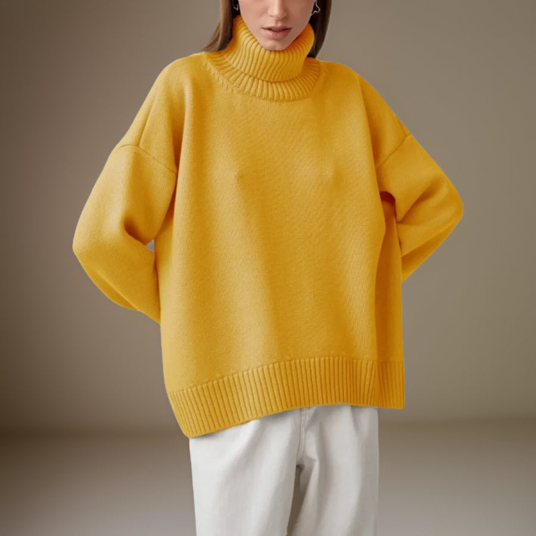 ModeGeist | Rollkragenpullover für Damen Winter