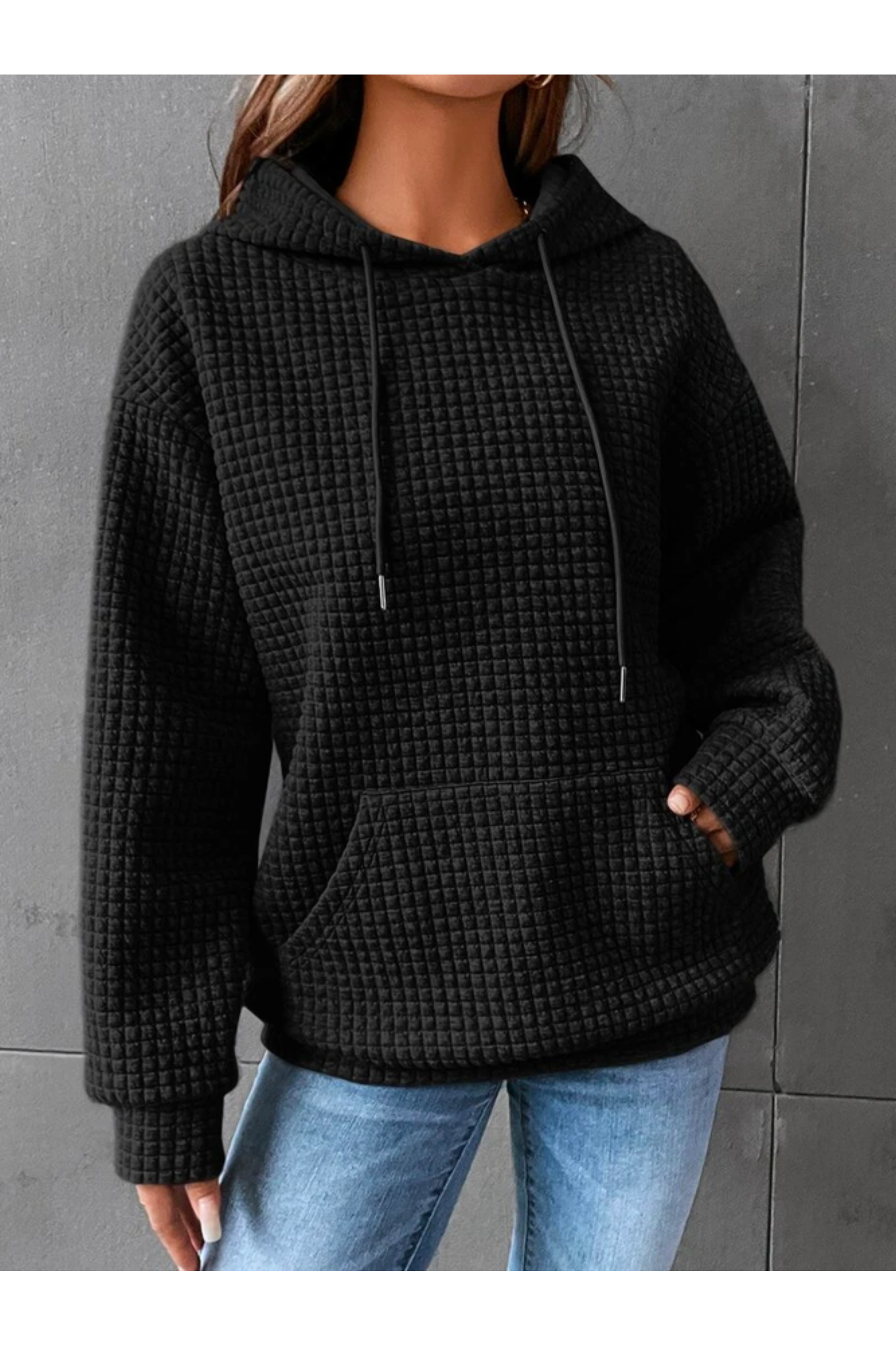 ModeGeist | Pullover Warm für Frauen Kapuze