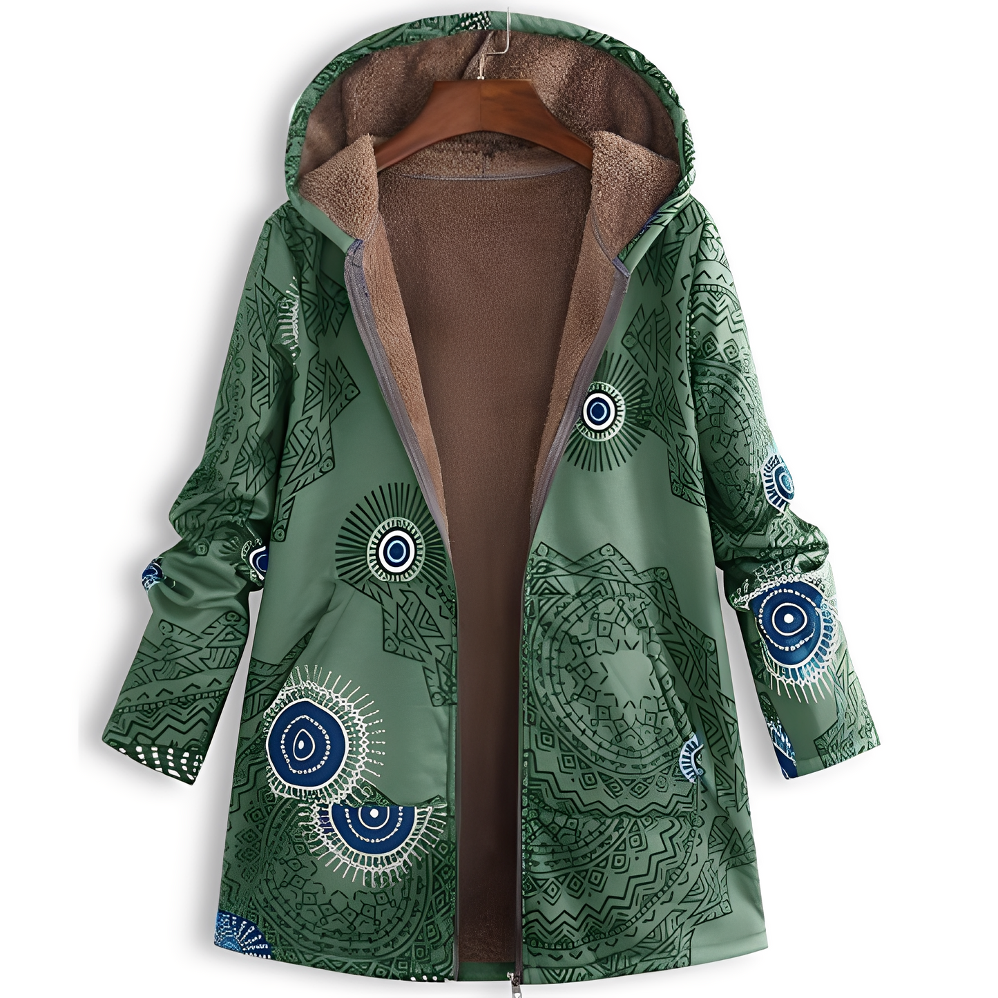 ModeGeist | Vintage-Jacke mit Muster für Damen