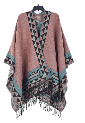 ModeGeist | Gestrickter Poncho - Stilvoll & Warm