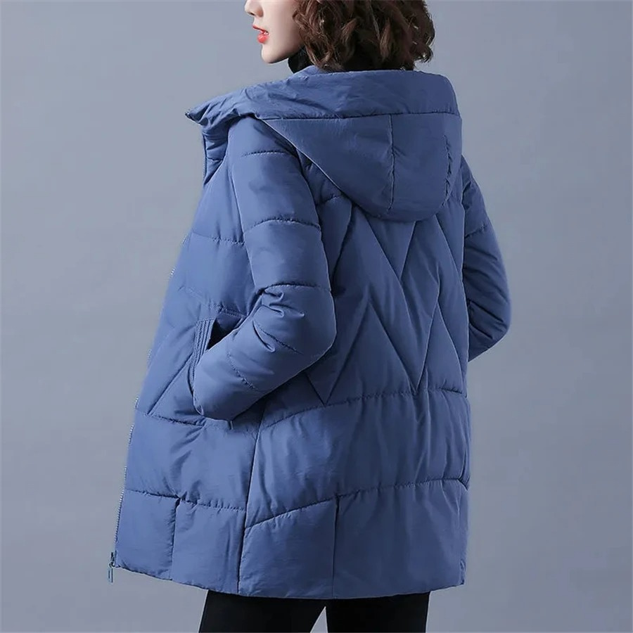 ModeGeist | Waffelstruktur Rundhals Damenpullover Ideal für Die Herbst-Winter-Saison