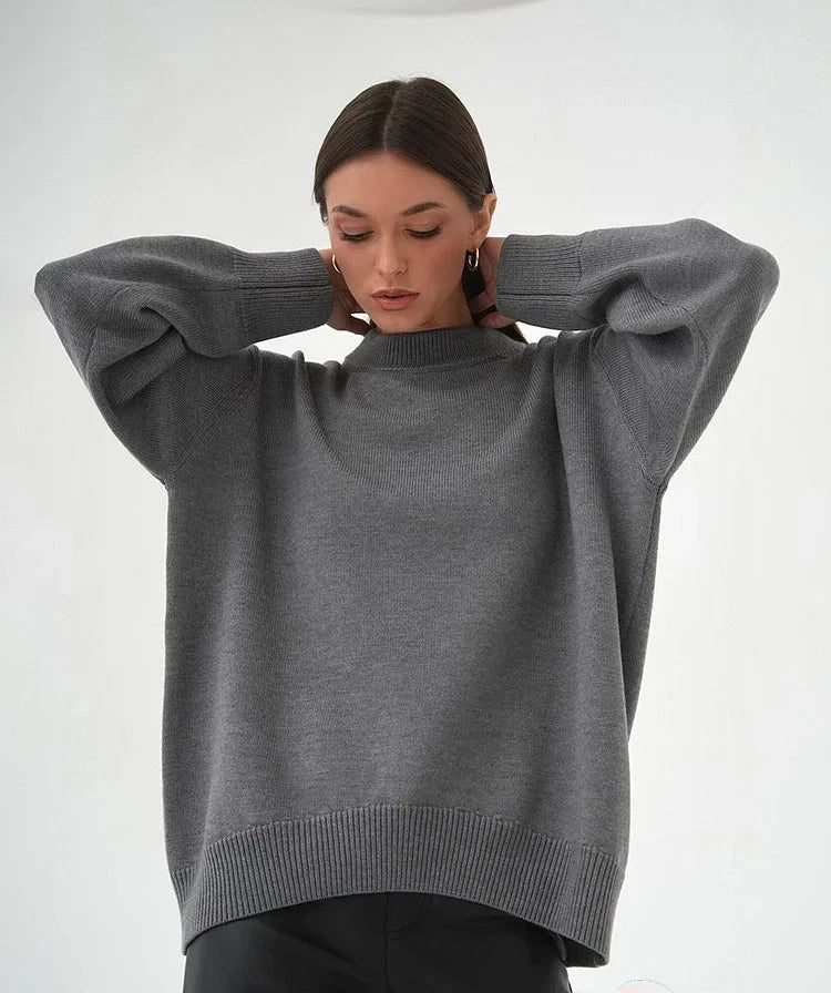 ModeGeist | Rundhalspulli für Frauen