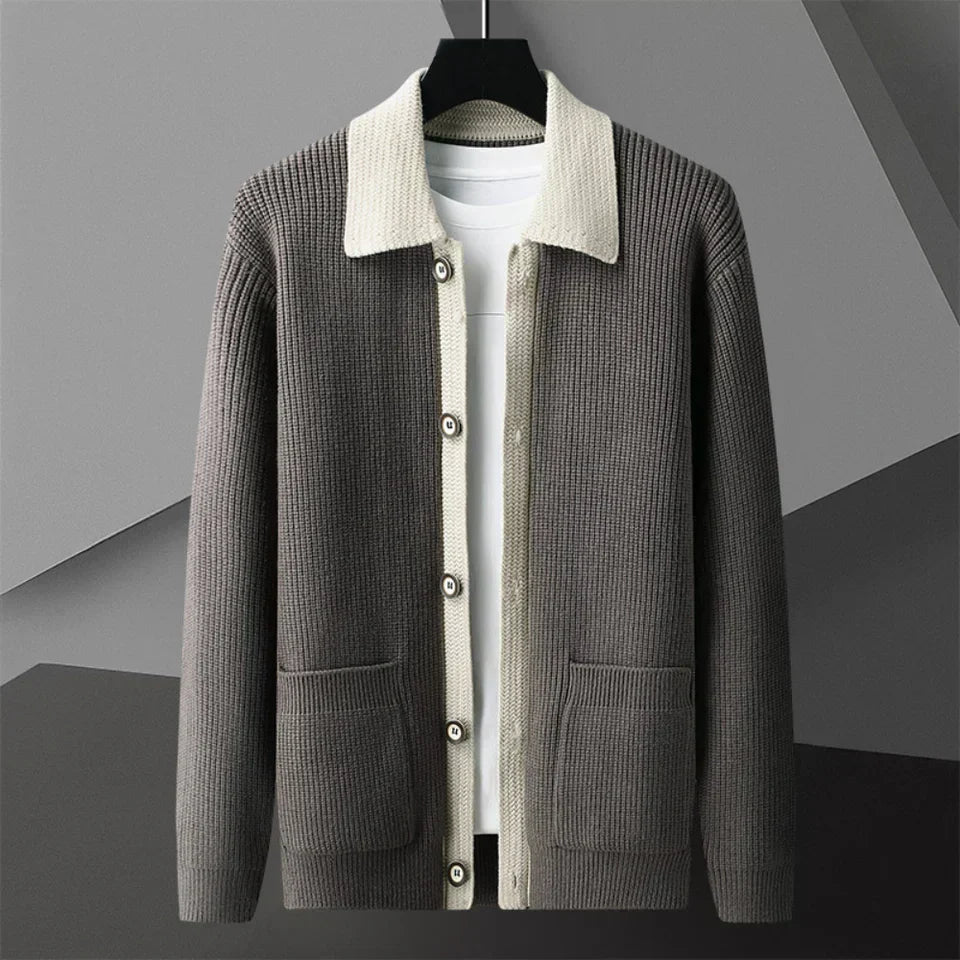 ModeGeist | Vintage-Inspirierte Strickjacke für Zeitlose Eleganz
