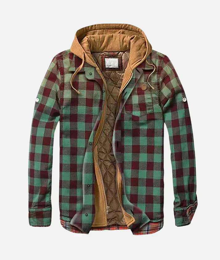 ModeGeist | Karierte Patchworkjacke