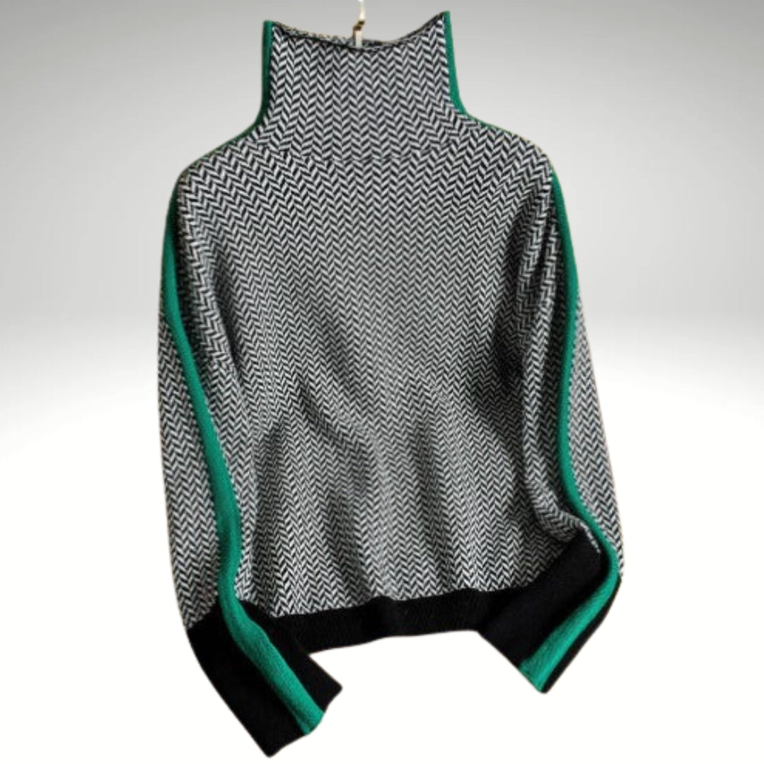 Charlotte™ Wollpullover mit Streifen