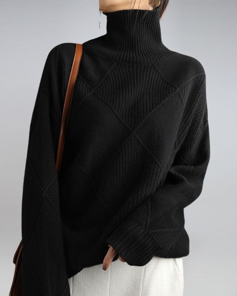 ModeGeist | Schicker Rollkragenpullover