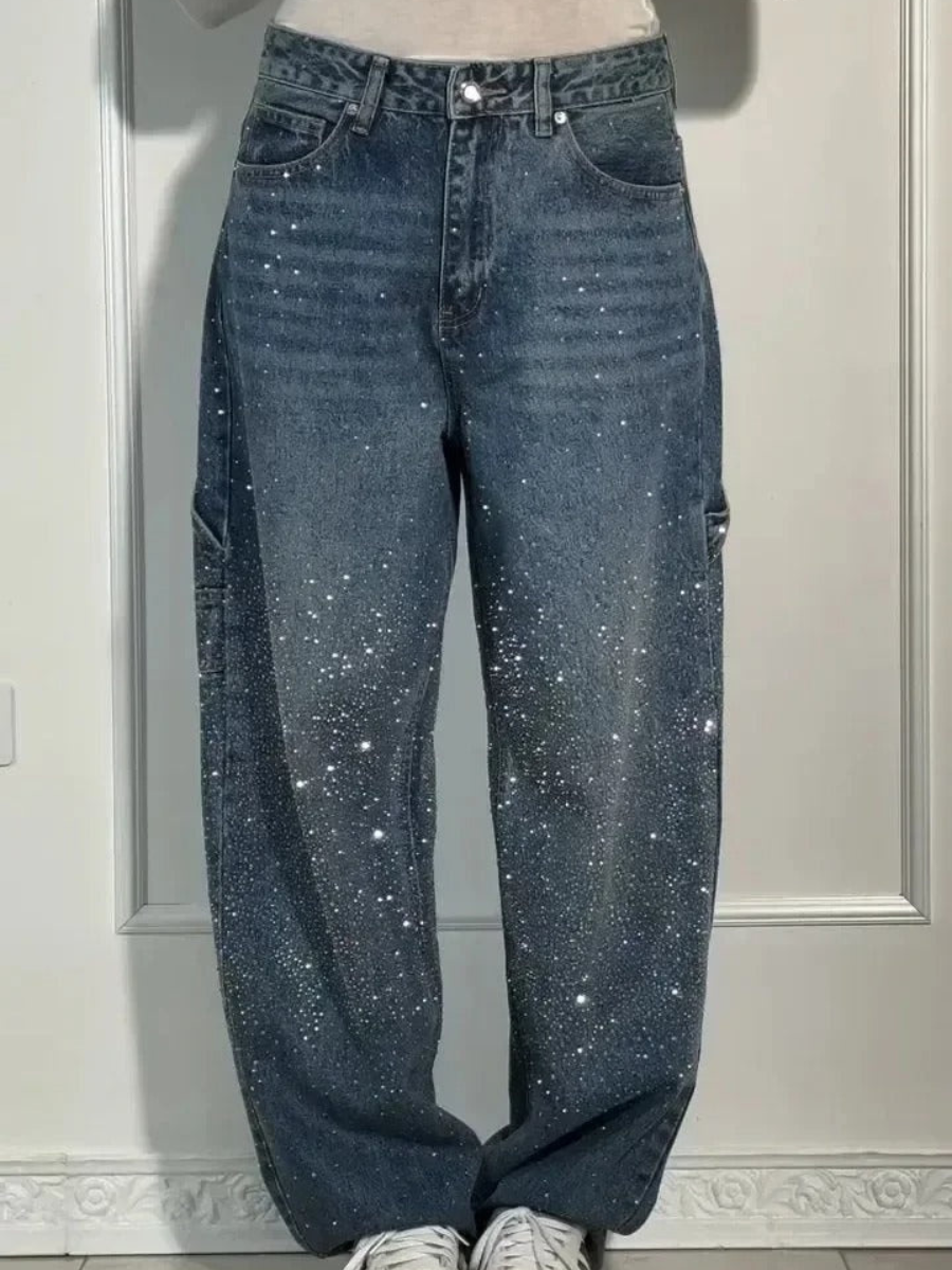 VALESKA – Hohe, weite Hose