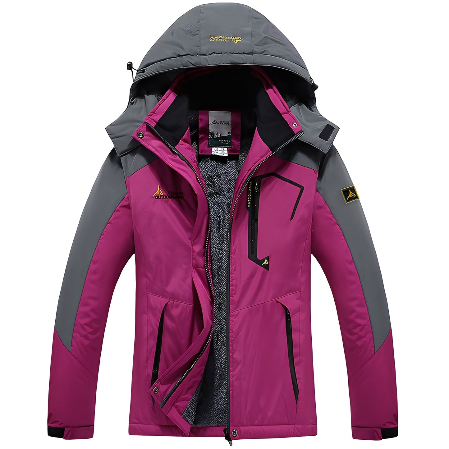 ModeGeist | Stilvolle, fleecegefütterte Winterjacke für Frauen
