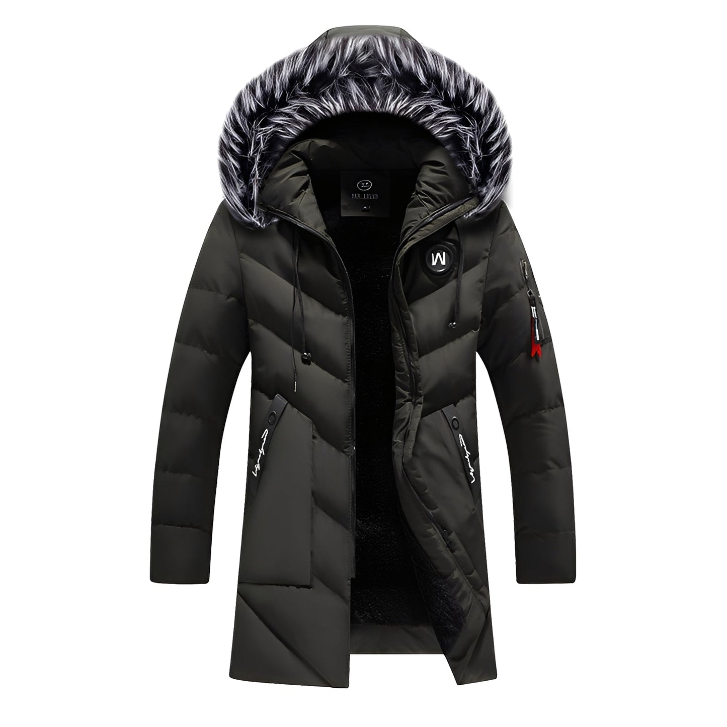 ModeGeist | Warme, Gepolsterte Jacke für Männer