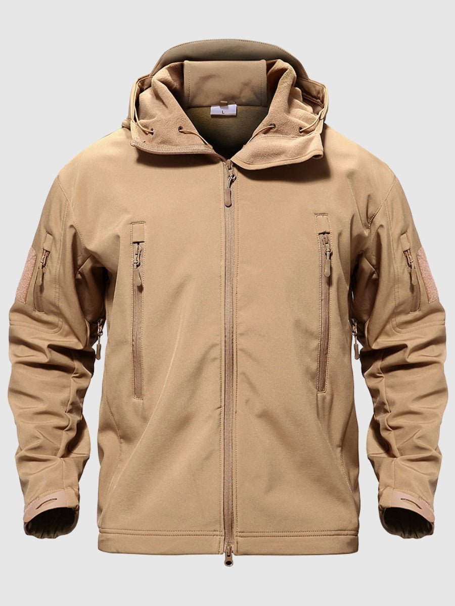 ModeGeist | Wasserabweisende Jacke Polyester Praktisch und Funktional