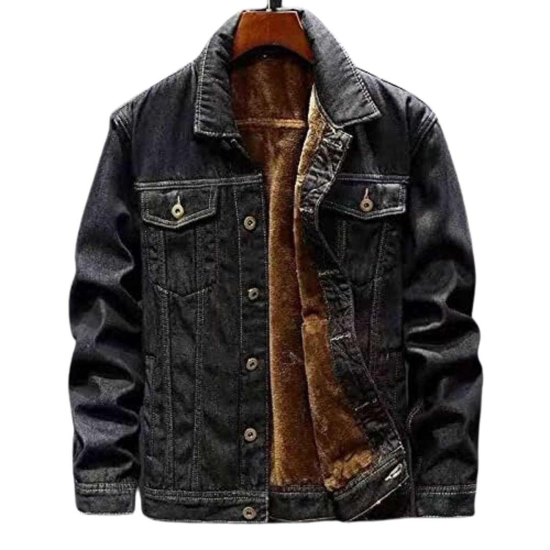 ModeGeist | Winter Männer Denim Jacke