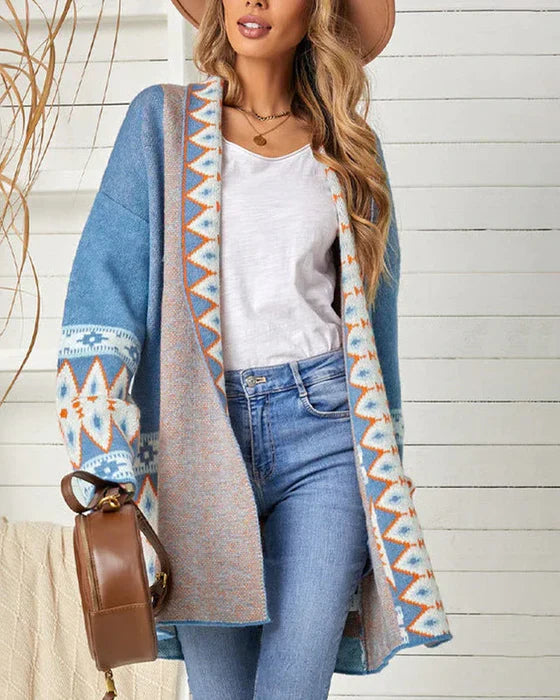 ModeGeist | Lockere Jacke mit Aufdruck