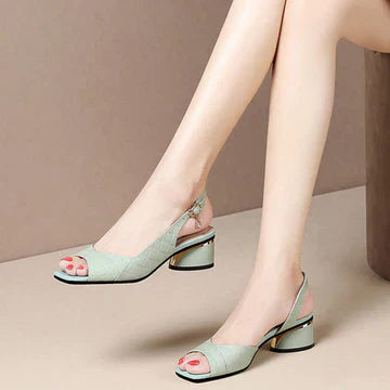 Damen-Sandalen Stella Maria mit offener Spitze