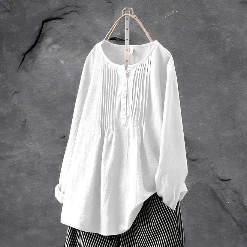 Handgefertigte OTTILIE Bluse/Tunika