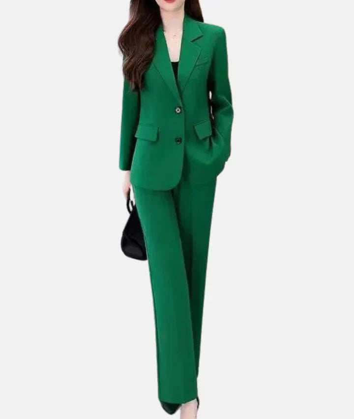 ModeGeist | Hosenanzug mit Tailliertem Blazer