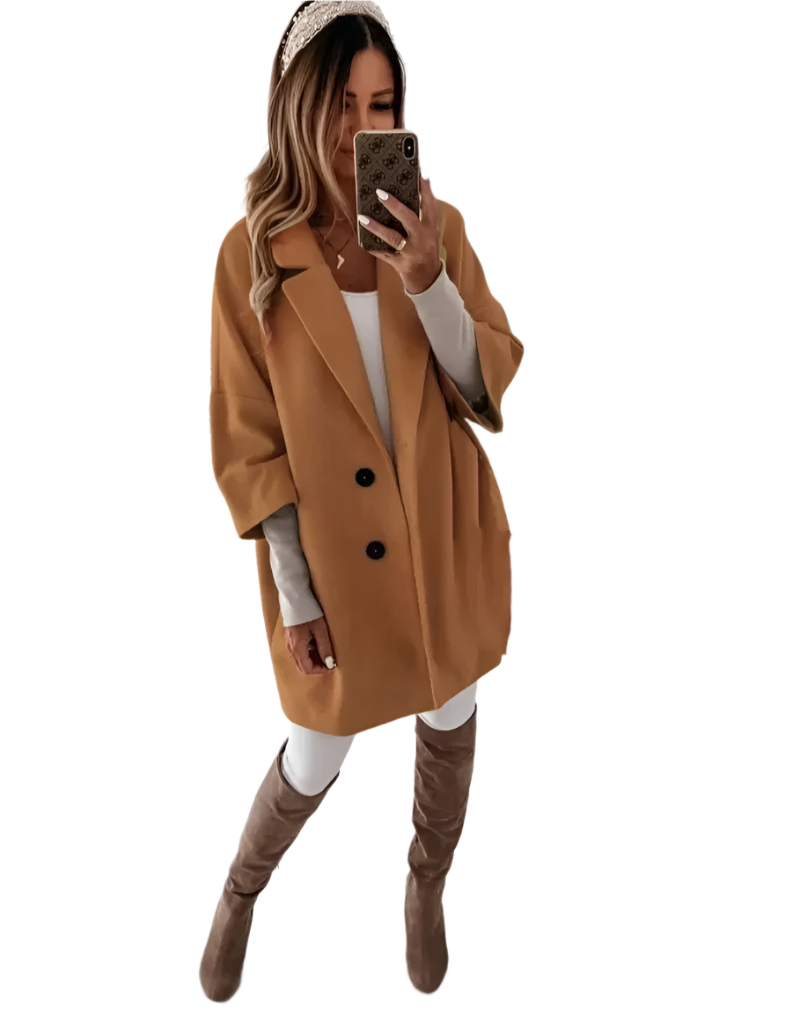ModeGeist | Eleganter Locker Sitzender Damen Trenchcoat