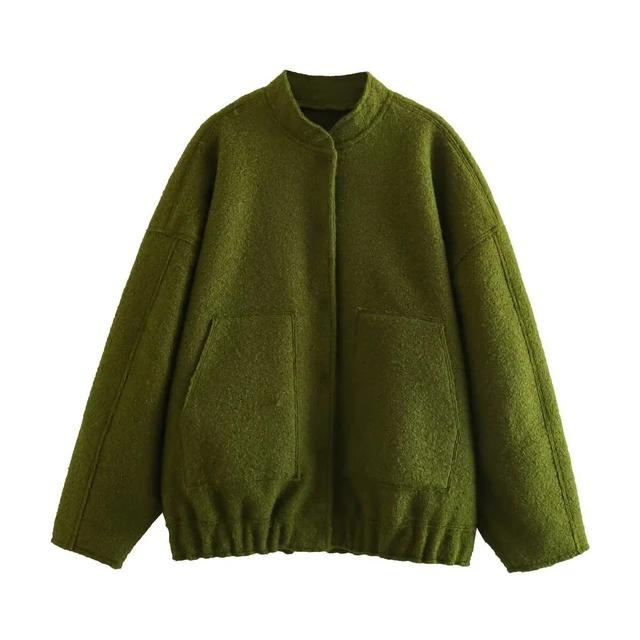 Große Bomberjacke