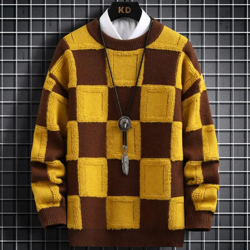 ModeGeist | Luxe Plaid Pullover