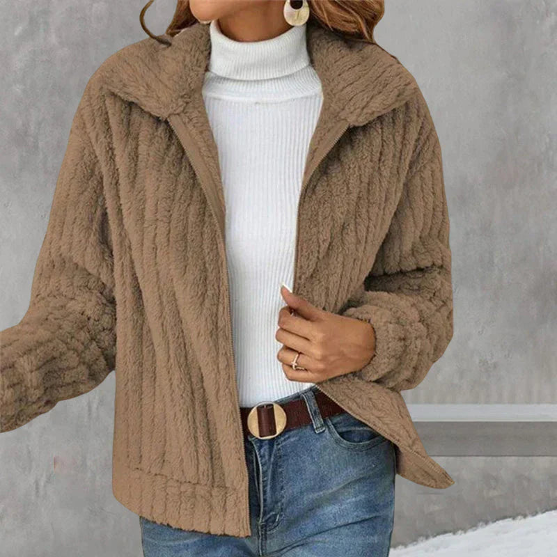 ModeGeist | Cropped Weste Warm & Stilvoll