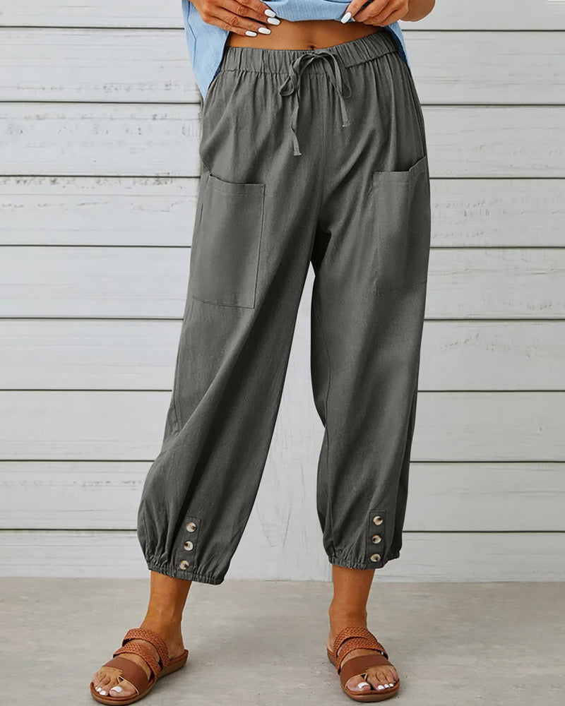 Stilvolle, weite Hosen von Julia