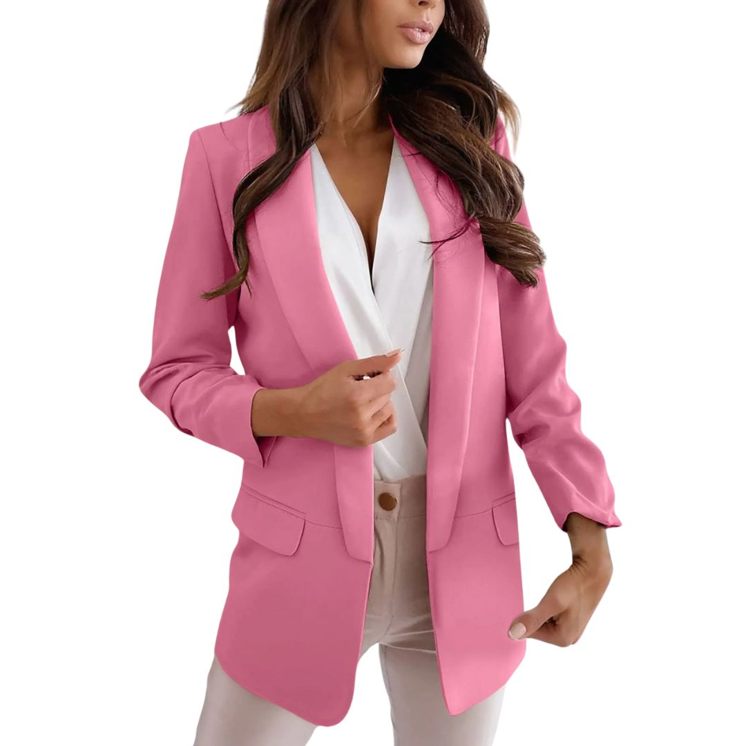 Avelena Damenblazer: Stilvoller, längerer Blazer