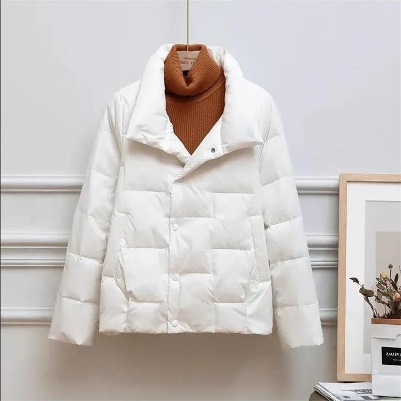 ModeGeist | Gequiltete Puffer - Rollkragen Pufferjacke