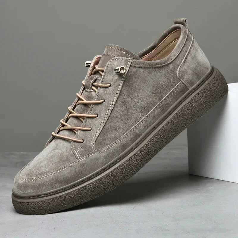 Wildlederschuhe von GERO mit dicker Sohle