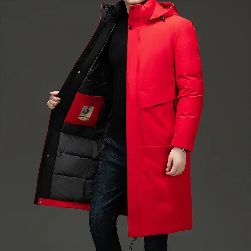 Männer-Winterparka mit wärmender Innenausstattung