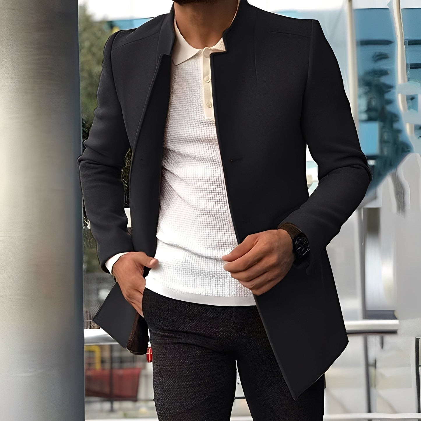 ModeGeist | Elegante Slim-Fit Jacke für Herren
