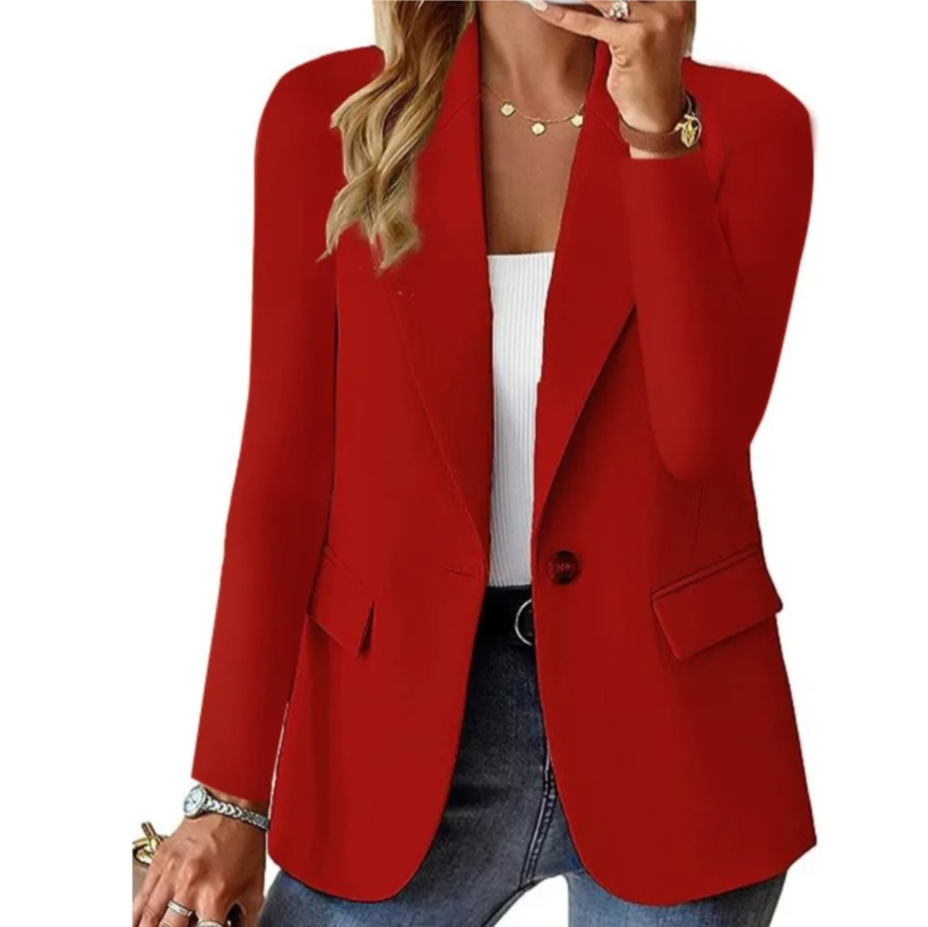 ModeGeist | Blazer Lange für Frauen Chic