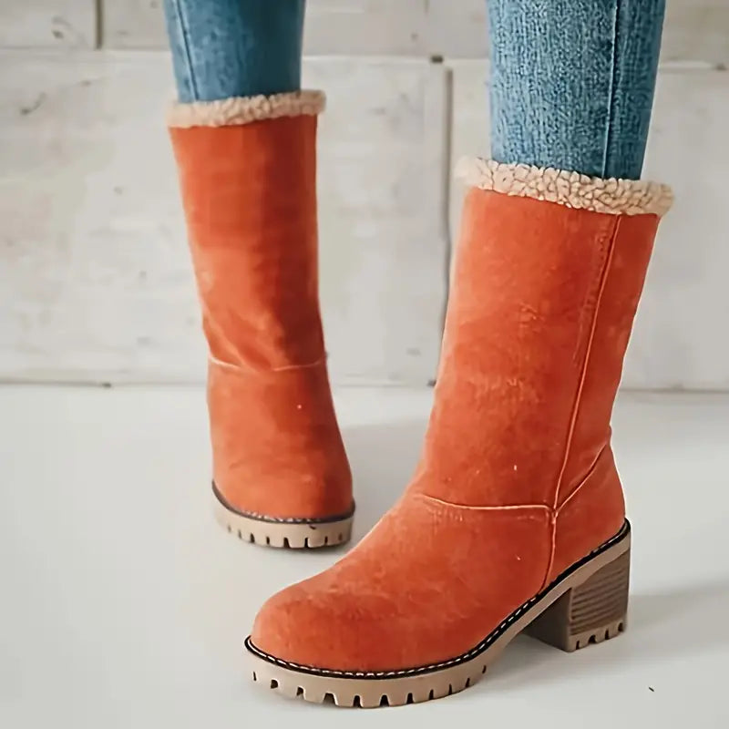 SENA | Winter-Plattform-Stiefeletten mit Plüschfutter
