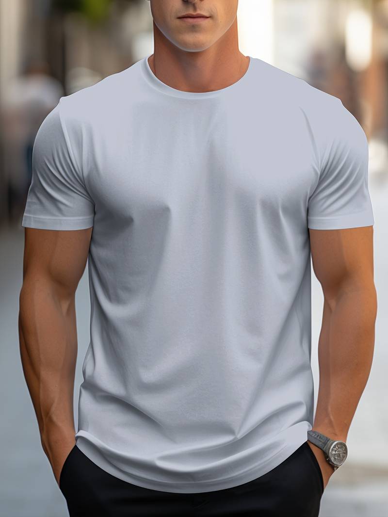 Schmale Herren-T-Shirts - Rike