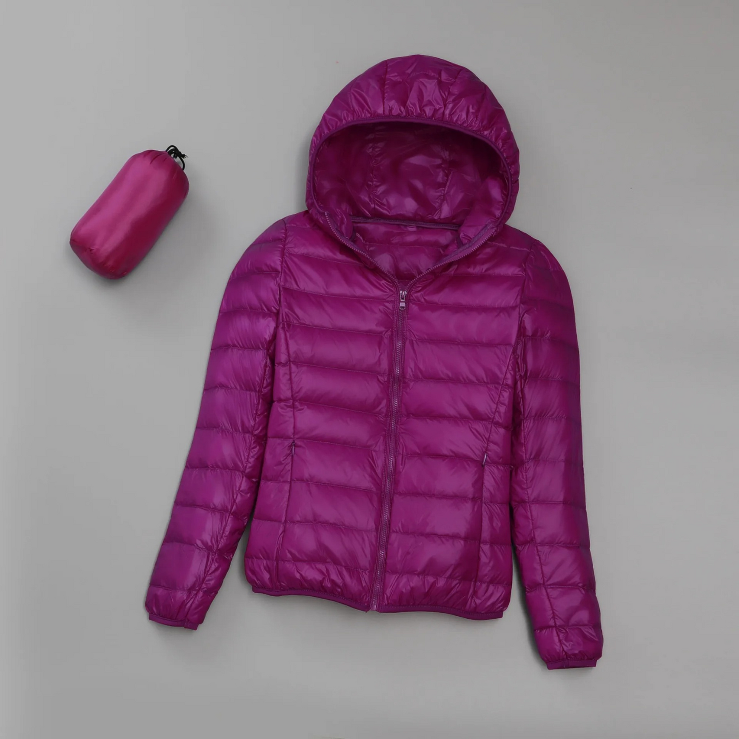 ModeGeist | Damen Steppjacke mit Kapuze
