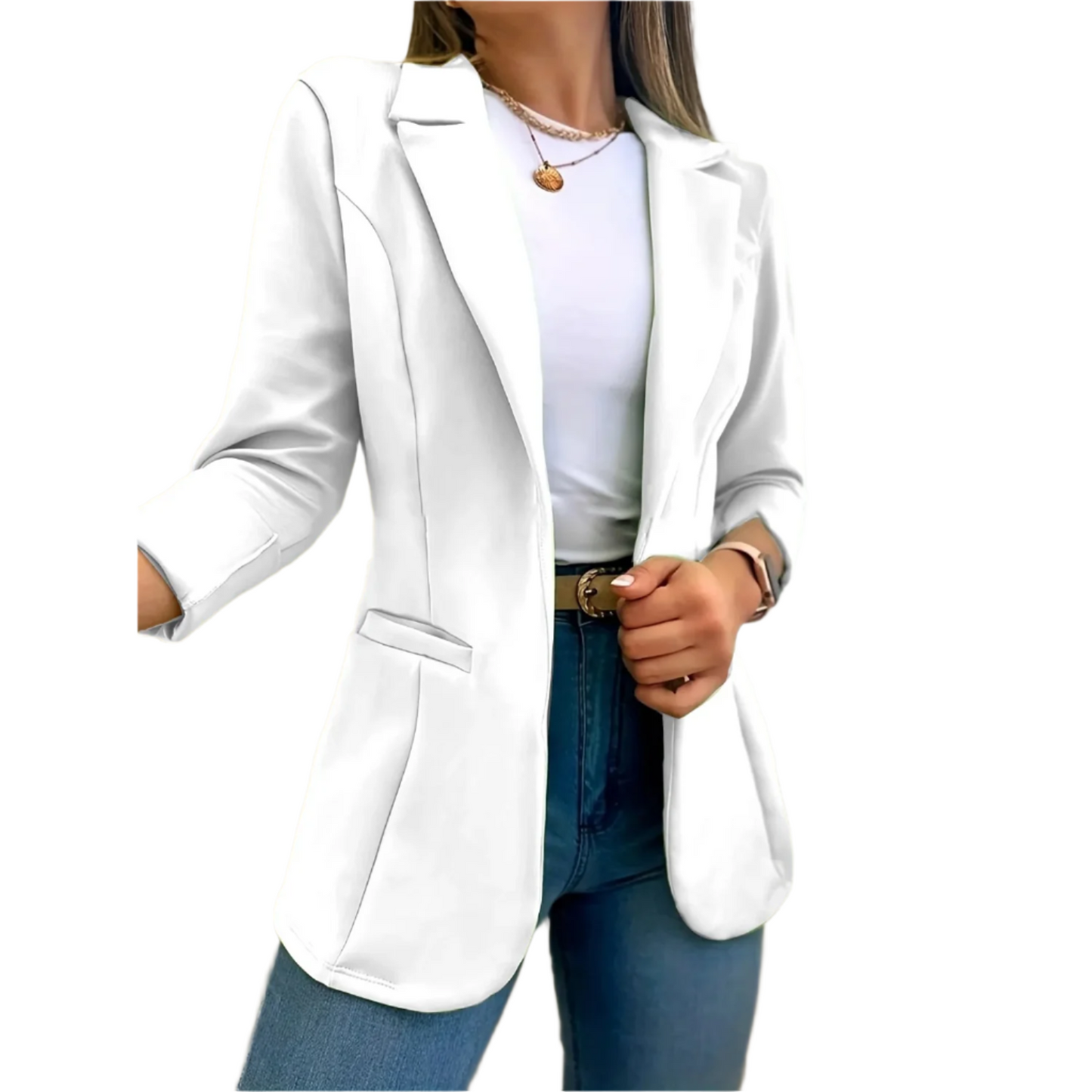 ModeGeist | Taillierter Vintage Damenblazer