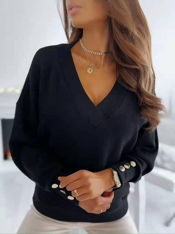 ModeGeist | Schicker Pullover mit V-Ausschnitt