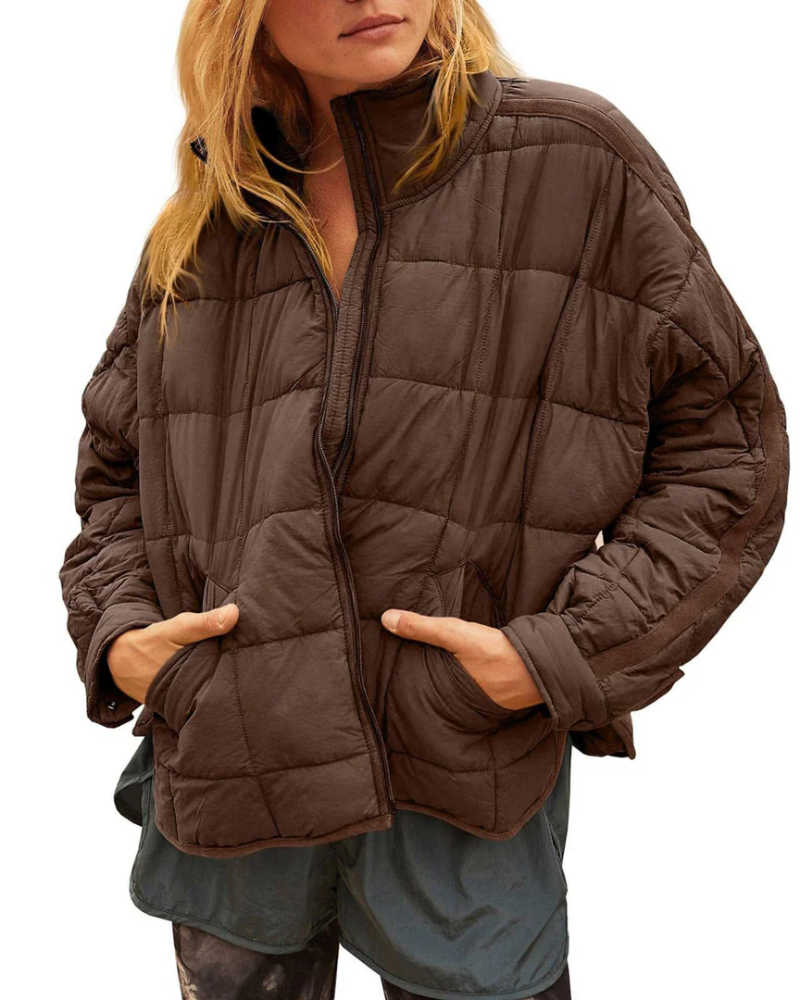 ModeGeist | Leichtgewicht Kompakt Reißverschluss Pufferjacke