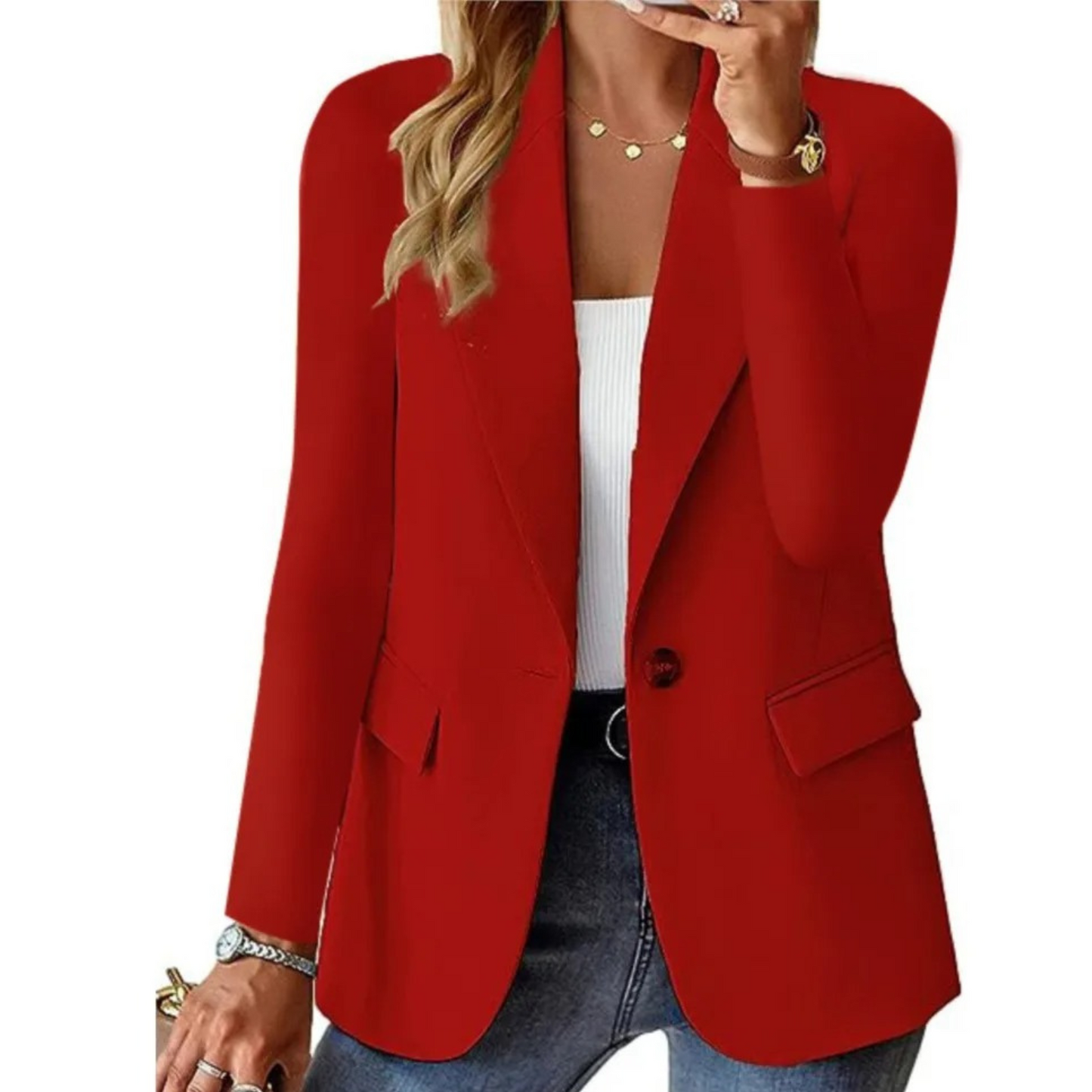 ModeGeist | Individueller Lässiger Blazer für Den Herbst