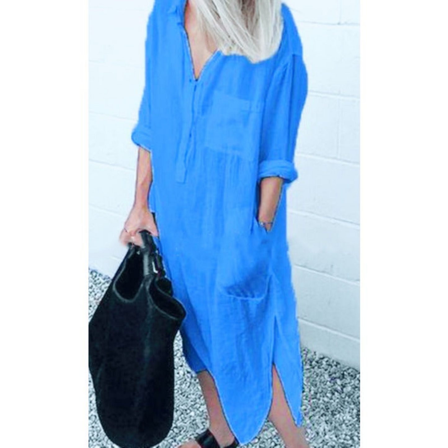 MODEGEIST: Elegantes langes Sommerkleid