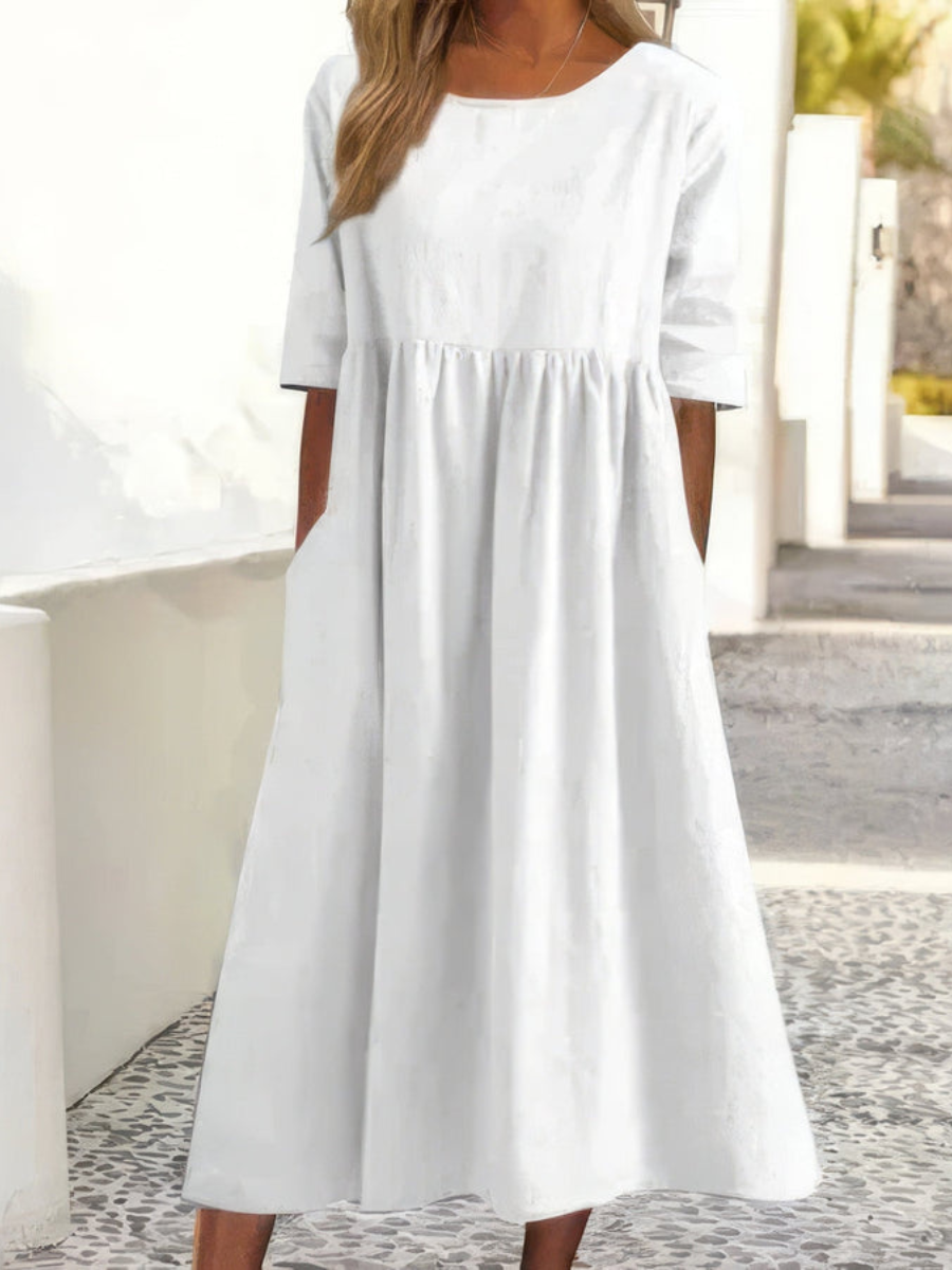 AMIRA – Kleid mit Taschen und Reißverschluss
