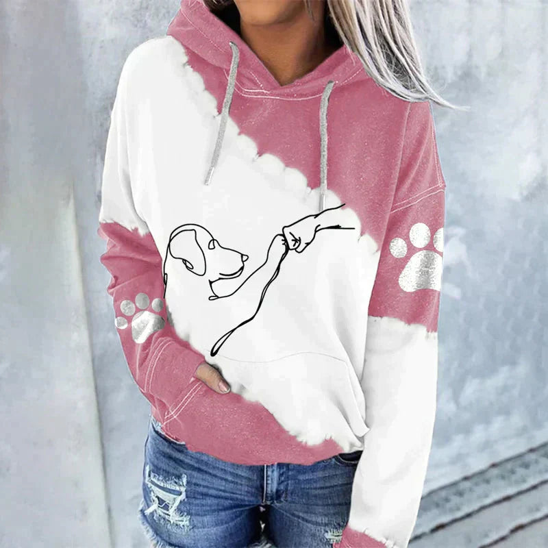 Fudus Hoodie mit angenehmem grafischem Design